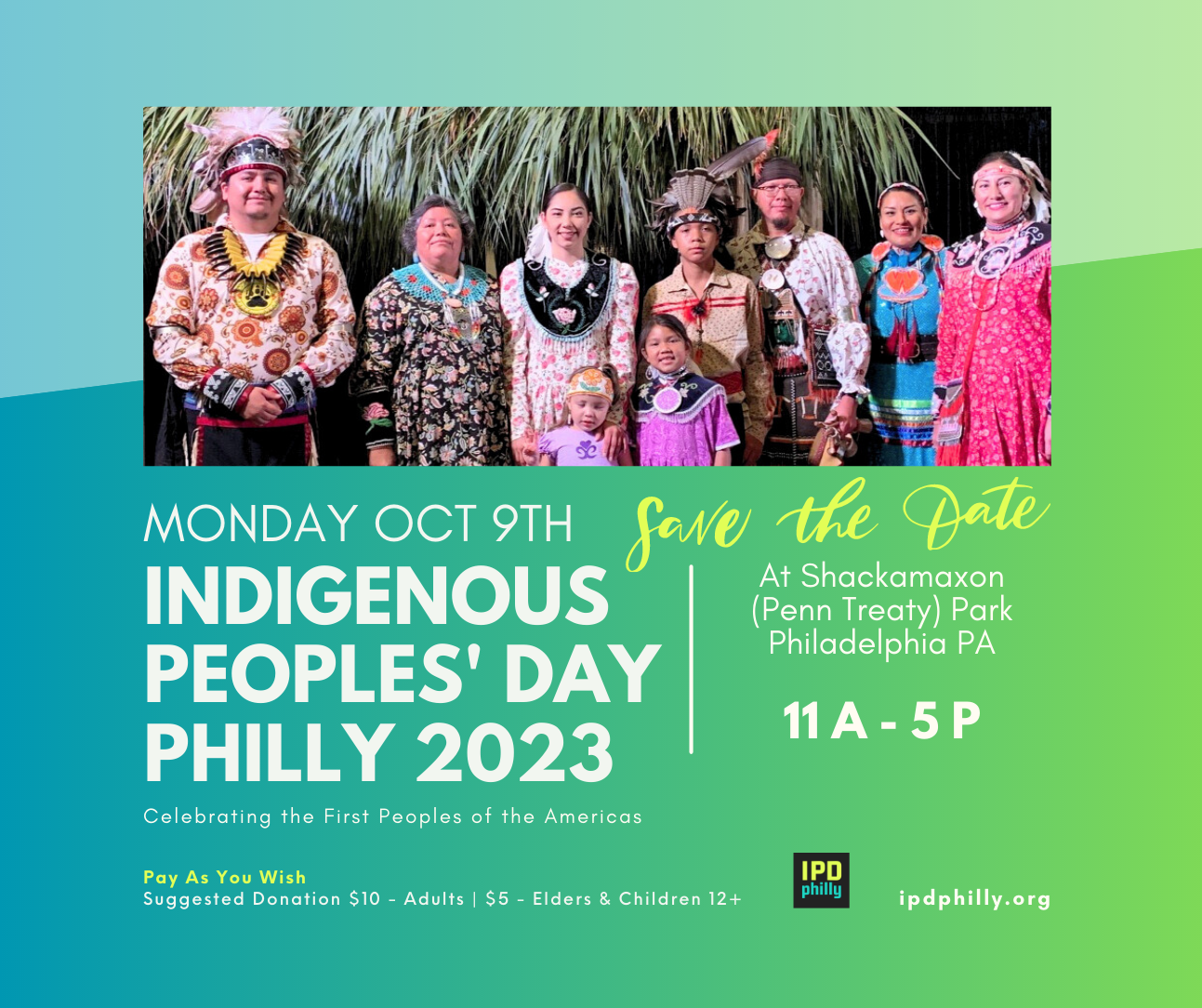Save the Date - IPDphilly2023